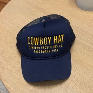 Cowboy Hat Trucker Cap